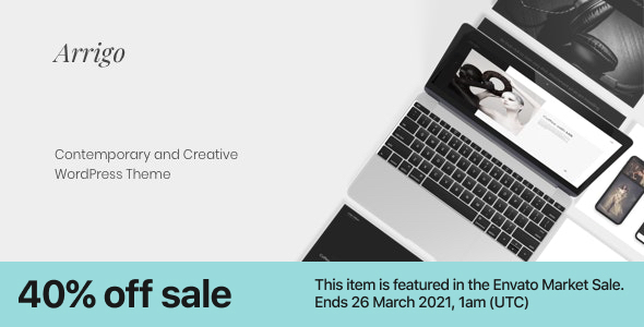 Arrigo Wordpress Theme - Nulled + Extended License