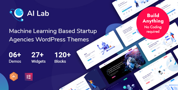 AI Lab Wordpress Theme - Nulled + Extended License