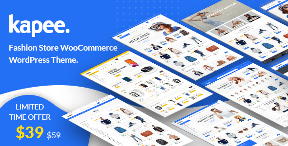 Kapee Wordpress Theme - Nulled + Extended License