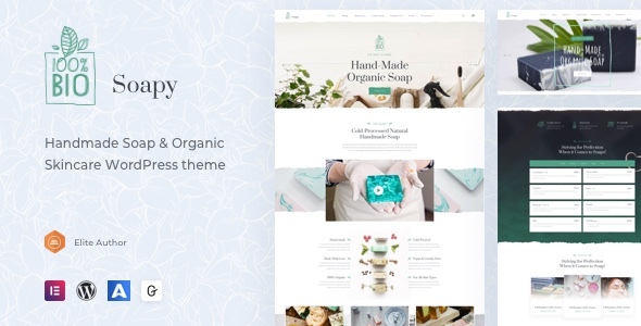 Soapy Wordpress Theme - Nulled + Extended License