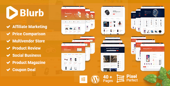 Blurb Wordpress Theme - Nulled + Extended License