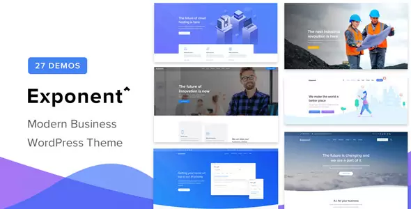 Exponent Wordpress Theme - Nulled + Extended License