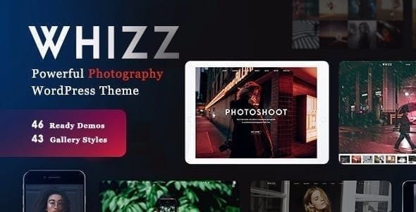Whizz Photography WordPress Wordpress Theme - Nulled + Extended License