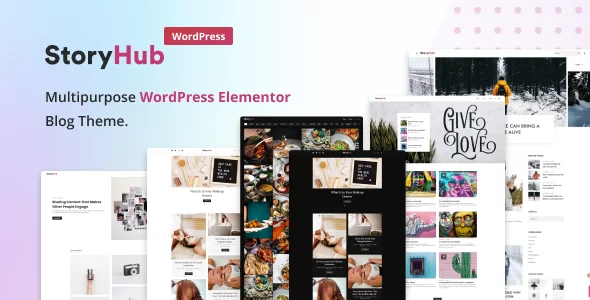 StoryHub Wordpress Theme - Nulled + Extended License