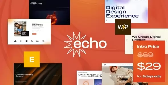 Echo Wordpress Theme - Nulled + Extended License