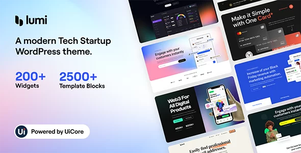 Lumi Wordpress Theme - Nulled + Extended License