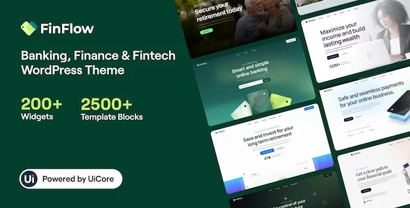 FinFlow Wordpress Theme - Nulled + Extended License
