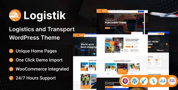 Logistik Wordpress Theme - Nulled + Extended License