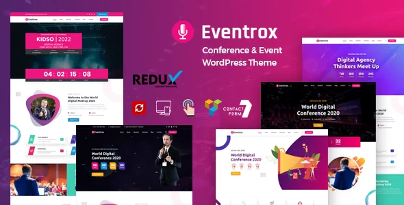 Eventrox Wordpress Theme - Nulled + Extended License