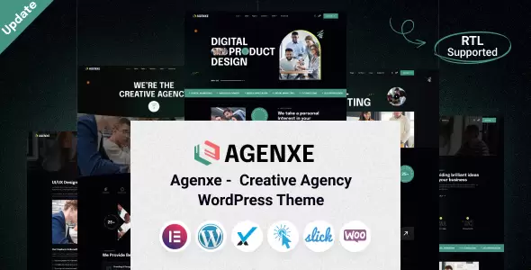 Agenxe Wordpress Theme - Nulled + Extended License