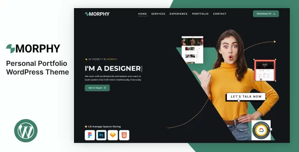 Morphy Wordpress Theme - Nulled + Extended License