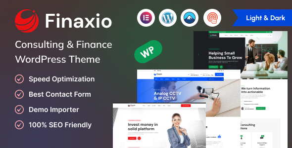 Finaxio Wordpress Theme - Nulled + Extended License
