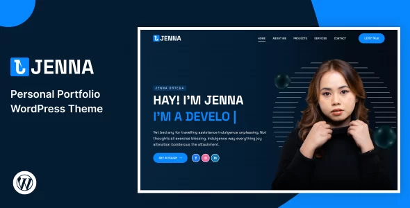 Jenna Wordpress Theme - Nulled + Extended License