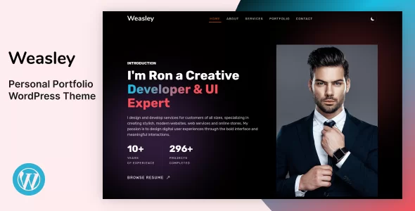 Weasley Wordpress Theme - Nulled + Extended License