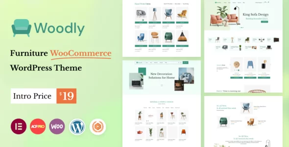 Woodly Wordpress Theme - Nulled + Extended License