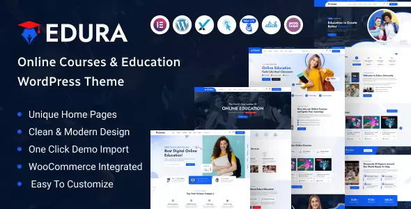 Edura Wordpress Theme - Nulled + Extended License