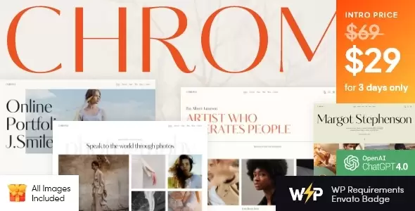 Chroma Wordpress Theme - Nulled + Extended License