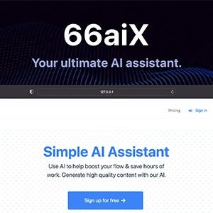 66aix – AI Content, Chat Bot, Images Generator  Speech to Text 23.0 [Regular License] Nulled + Extended License Free Download