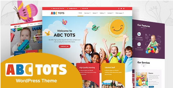 Abc Tots – Kindergarten WordPress Theme 1.6.5
 Nulled + Extended License Free Download