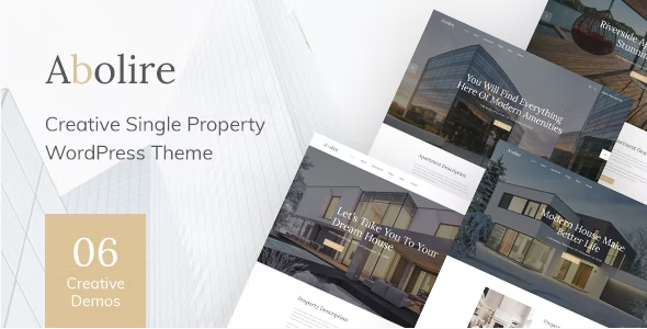 Abolire – Single Property WordPress Theme 1.0.16
 Nulled + Extended License Free Download
