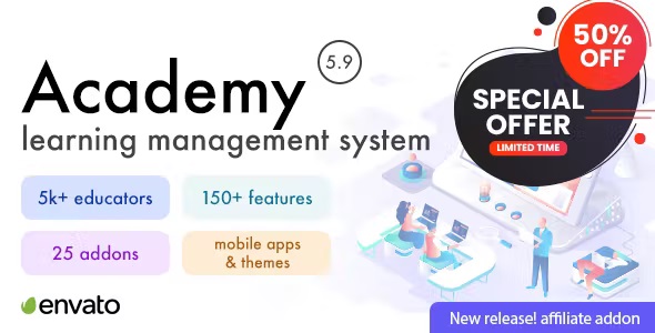 Academy Learning Management System 5.12 Nulled + Extended License Free Download