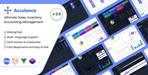 Acculance SaaS – Multitenancy Based POS, Accounting Management System Nulled + Extended License Free Download
