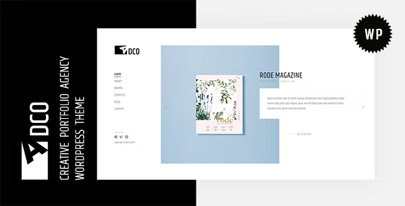 Adco – Creative Agency WordPress Theme 1.0
 Nulled + Extended License Free Download