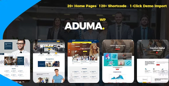 Aduma – Consulting, Finance, Business WordPress Theme 1.4
 Nulled + Extended License Free Download