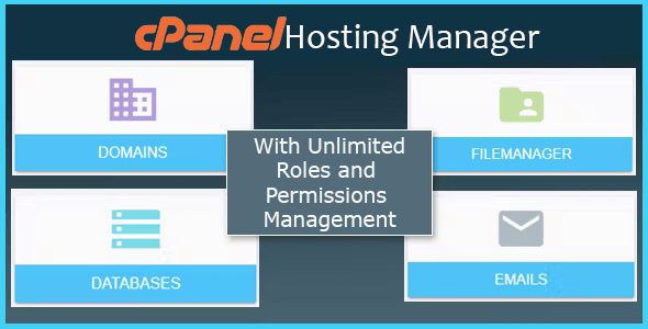 Advance Cpanel Hosting Manager 1.2 Nulled + Extended License Free Download