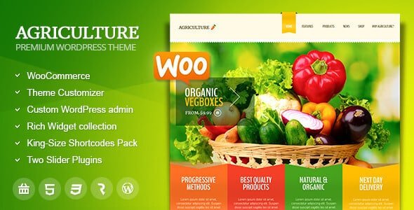 Agriculture 1.6.4 – All-in-One WooCommerce WP Theme
 Nulled + Extended License Free Download