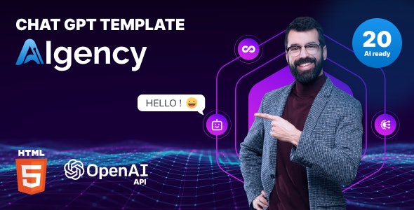 AI Chat GPT OpenAI – AIgency – SAAS and HTML 5 version Nulled + Extended License Free Download