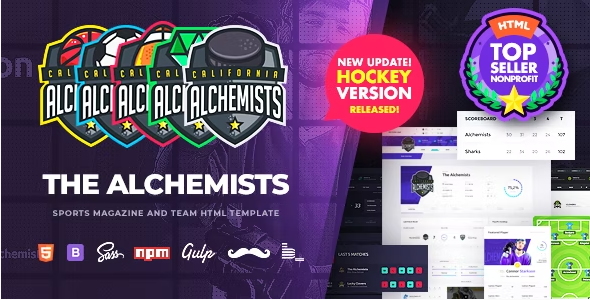 Alchemists WordPress Theme – Sports, eSports, Gaming Club & News Theme 4.5.3
 Nulled + Extended License Free Download