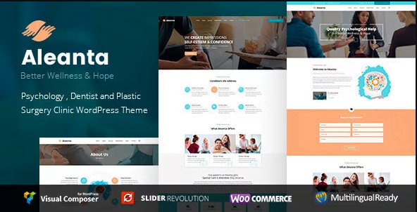 Aleanta WordPress Theme 1.1.2 – Psychology & Counseling
 Nulled + Extended License Free Download