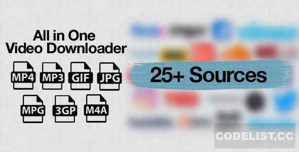 All in One Video Downloader Script 2.8.0 Nulled + Extended License Free Download