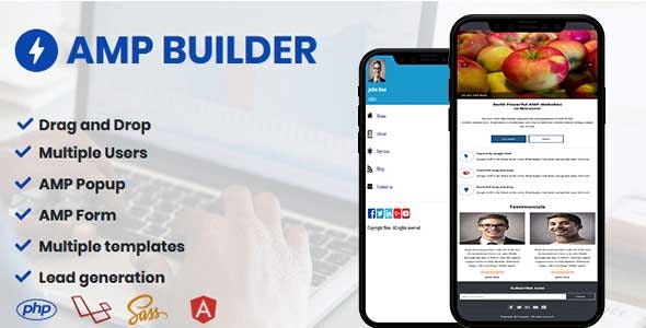 AMP Builder – AMP Landing Page Builder Nulled + Extended License Free Download