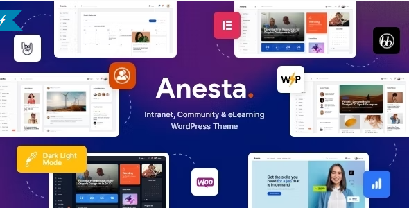 Anesta WordPress Theme – Intranet, Extranet, Community and BuddyPress Theme 2.1.0 Nulled + Extended License Free Download