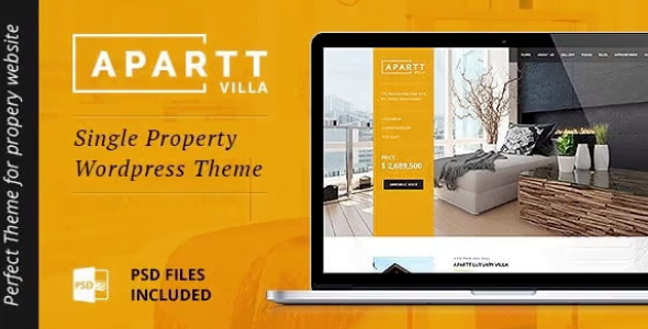 Apartt Villa WordPress Theme 2.8 – Single Property Real Estate Theme
 Nulled + Extended License Free Download