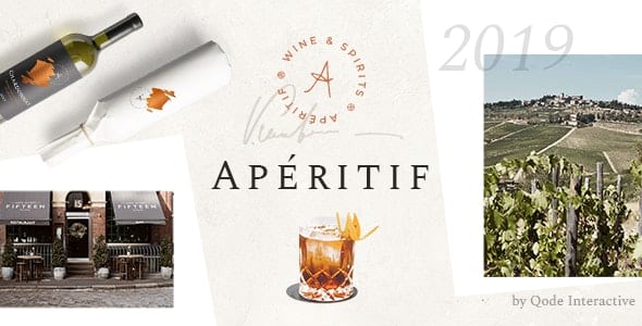Aperitif Wordpress Theme - Nulled + Extended License