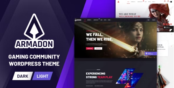 Armadon – Gaming Community WordPress Theme 1.2 Nulled + Extended License Free Download