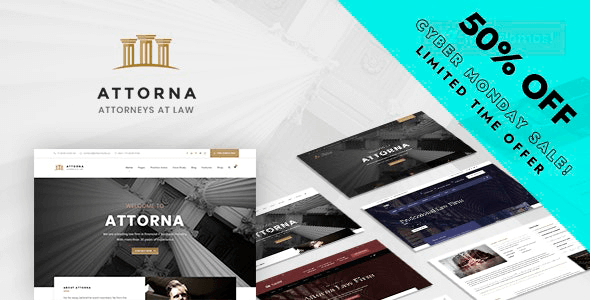 Attorna Wordpress Theme - Nulled + Extended License