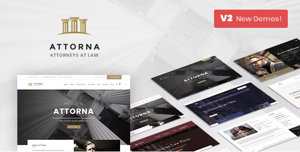 Attorna – Law, Lawyer & Attorney WordPress Theme 3.0.0
 Nulled + Extended License Free Download