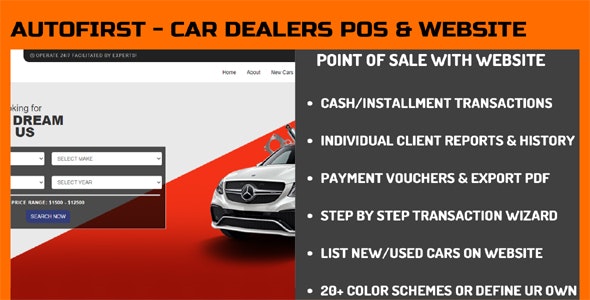 AutoFirst – Car Selling POS & Website – Automotives/Vehicles Software 2.0.0.3.5 Nulled + Extended License Free Download