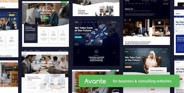Avante WordPress Theme 2.6.1 – Business Consulting
 Nulled + Extended License Free Download