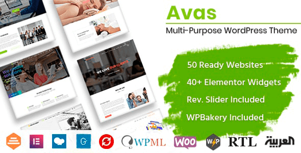 Avas Wordpress Theme - Nulled + Extended License