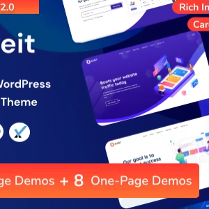 Aveit WordPress Theme 4.0.0 – Business Landing Page Theme Nulled + Extended License Free Download