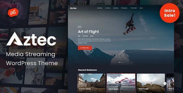 Aztec Wordpress Theme - Nulled + Extended License