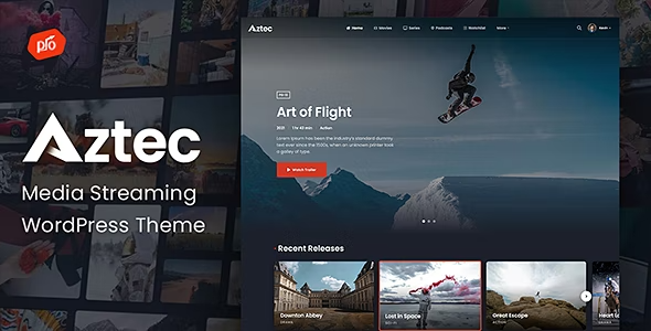 Aztec – Video Streaming & Membership WordPress Theme 3.2
 Nulled + Extended License Free Download