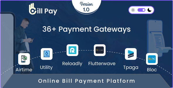BillPay – Topup, Recharge and Utility Bill Payment Solution Nulled + Extended License Free Download