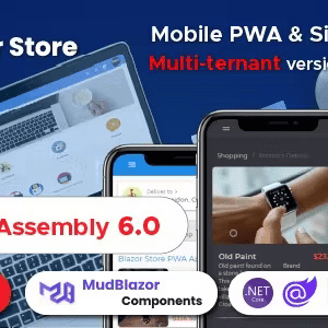 BlazorStore Pro – Mobile PWA and Site Templates Multi-ternant + Multi Database 3.1.0 Nulled + Extended License Free Download