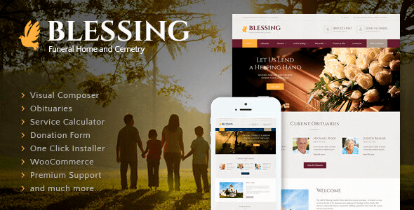 Blessing Wordpress Theme - Nulled + Extended License